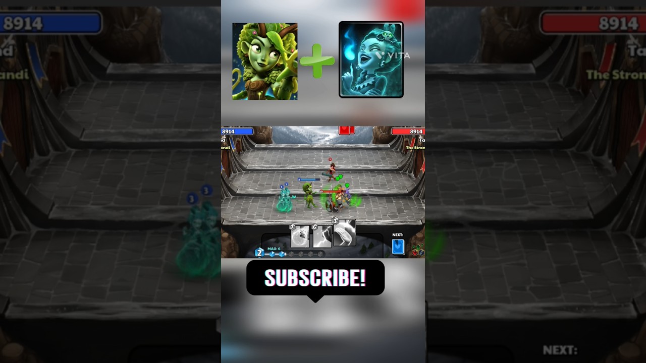 Dryad + Wraith // Castle Crush Gameplay 