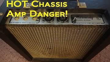 How to fix modify Hot Chassis Tube Guitar amps New transformer by D-lab