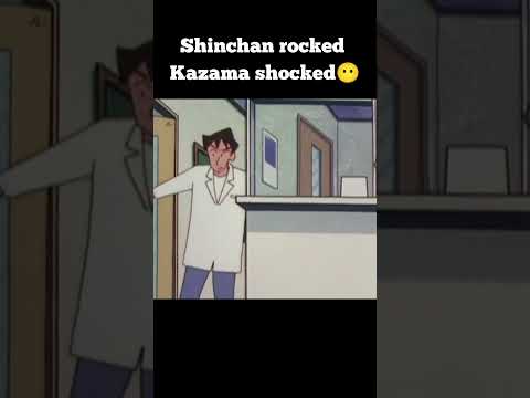 shinchan rocked kazama shocked😶 #shinchan #sigma
