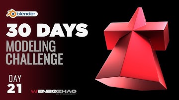Day 21 | 30 days modeling challenge in Blender