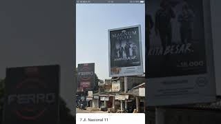 Billboard Rokok FERRO \u0026 Dji Sam Soe Magnum Filter - Bersama Kita Besar (2021)