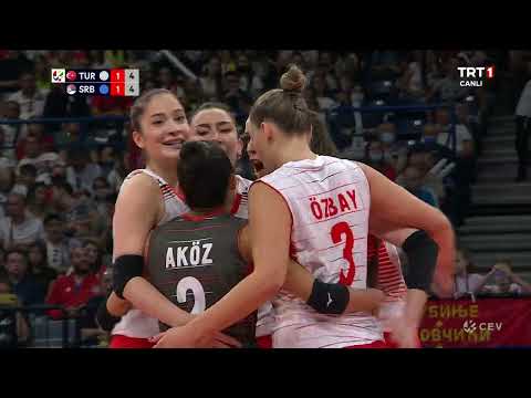Tuğba Şenoğlu ,Turkey v Serbia | SF | 2021 Volleyball | Women