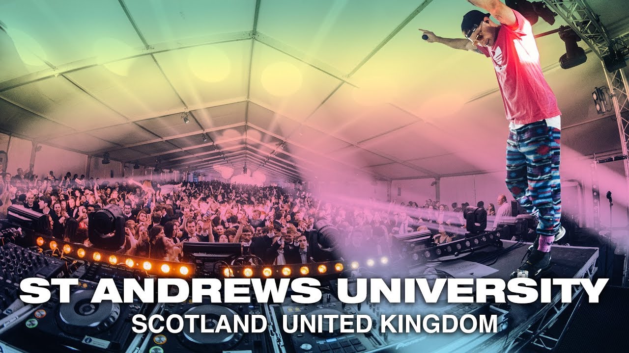 Fisher Crowd Control, Show Me Love, Funky Friday Remix, Live DJ Set to 5000 students in Scotland UK