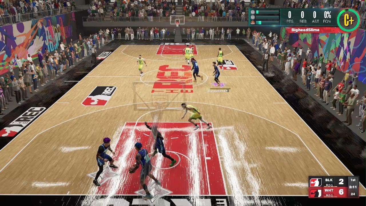 30 point game bigheadslime Rec randoms Win NBA 2K23 YouTube