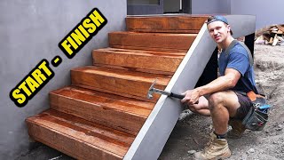 How to Build Stairs  The complete Job from Start to Finish