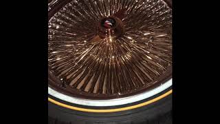Wire wheels for the skylark installed Buick knock off chips