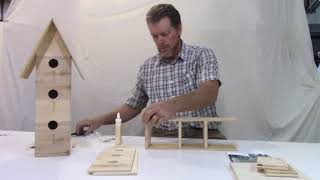 Triplex Birdhouse kit Instructional video