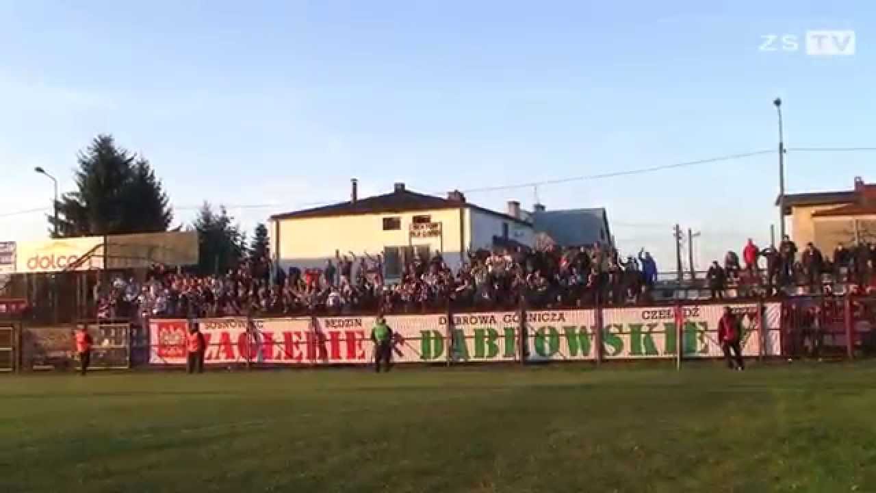 ZSTV: Dolcan Ząbki - Zagłębie Sosnowiec kibicowsko