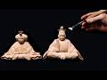 Breathing Life into Wood: Carving Traditional Japanese Hina Dolls(Imperial Prince and Princess)