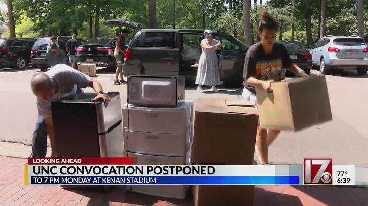 UNC reschedules new student convocation, cancels FallFest due to severe weather