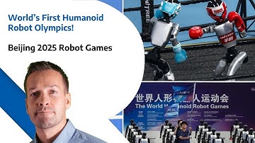 World’s First Humanoid Robot Olympics! - Beijing 2025 Robot Games