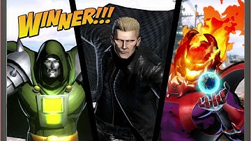 Ultimate Marvel VS Capcom 3 (Xbox One) Arcade as Wesker, Doctor Doom & Dormammu