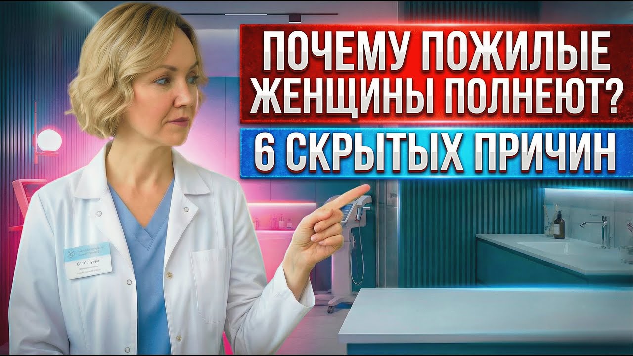 6 скрытых ошибок, из-за которых женщины после 60 не могут похудеть | Предупреждение врача