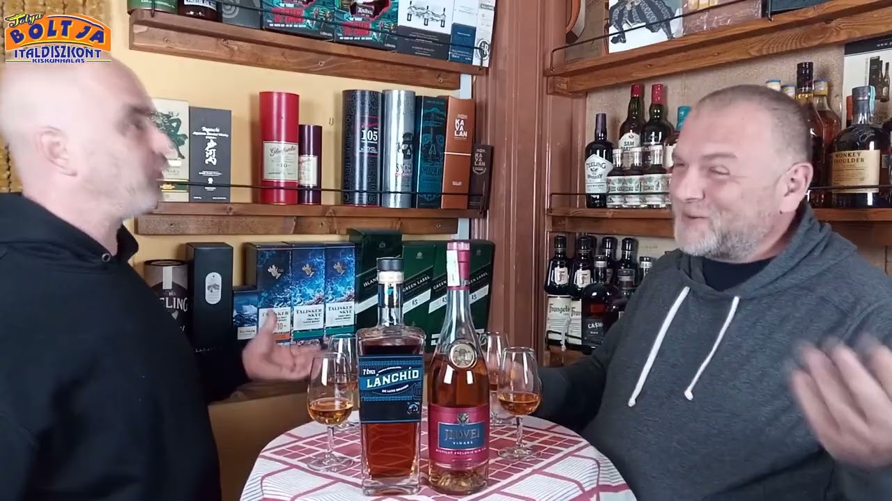 7 éves Lánchíd Brandy és Jidvei VSOP Vinars összehasonlítása