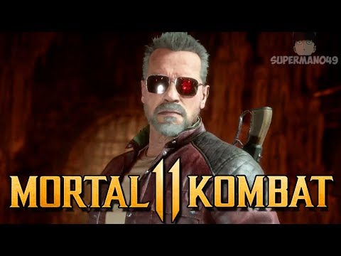 Video till Se Terminator sparka rumpa i Mortal Kombat 11