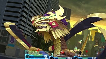 Fei VS Arcadiamon! Digimon Story Hacker Memory HARD Mode Part 47