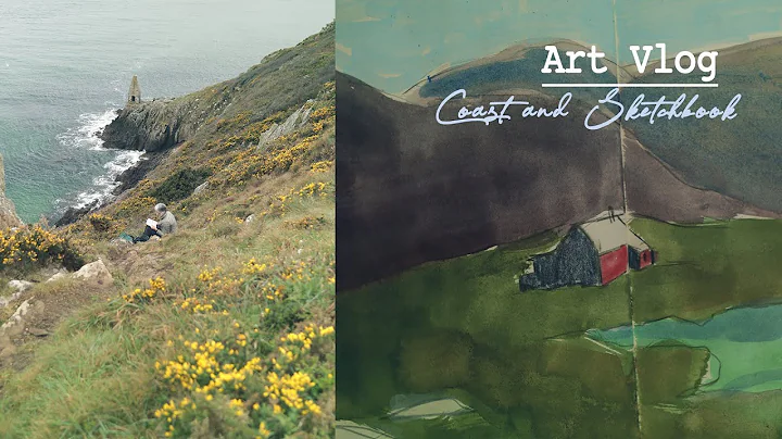 Art Vlog: Coastal drawing and sketchbook work
