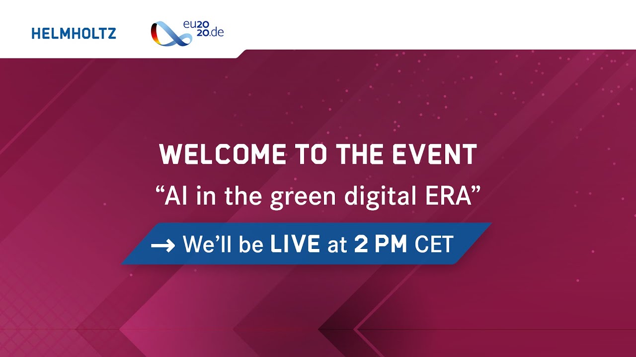 Helmholtz Annual Event Brussels: AI in the green digital European Research Area