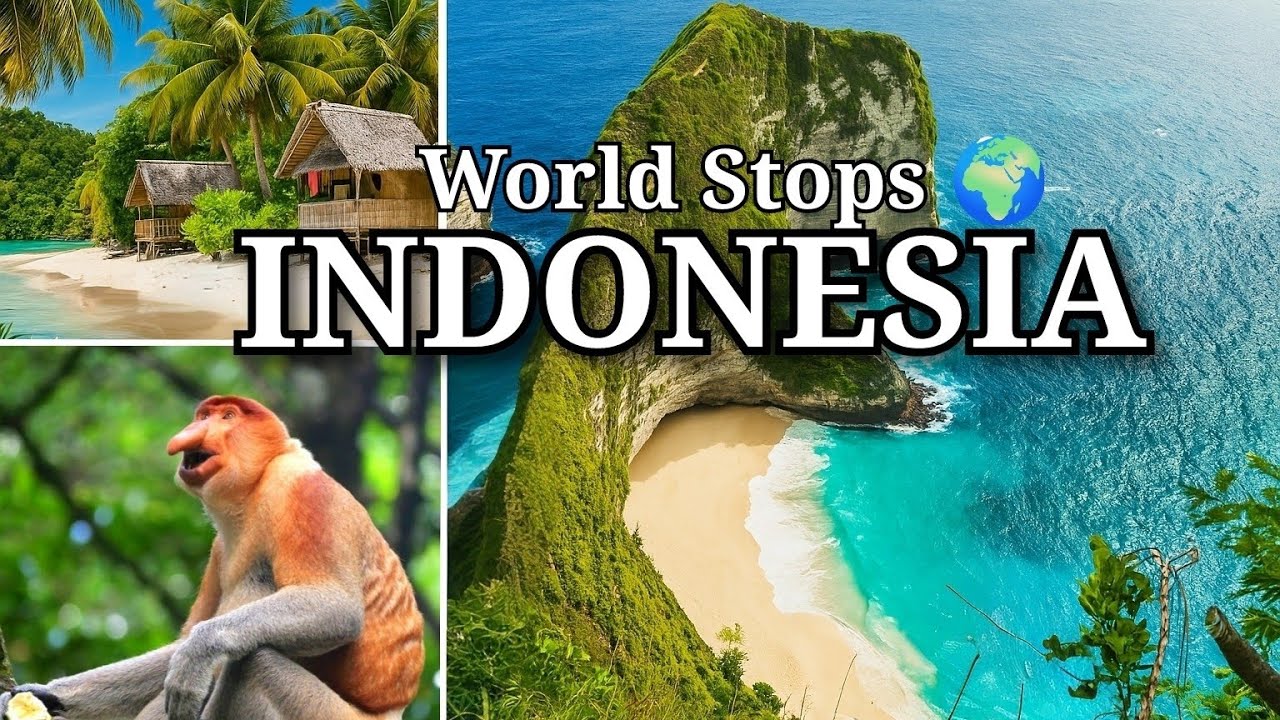 🇮🇩 Indonesia – A Calm Geography Journey | Relaxing World Discovery