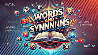 Thumbnail 50 Common Words and Synonyms: Speak with Confidence | Words and Synonyms #english #vocabulary #esl