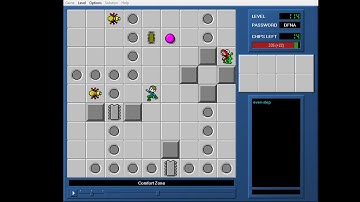CCLP1 level 114 solution - 313 seconds
