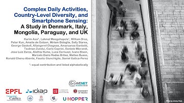 Complex Daily Activities, Country-Level Diversity, and Smartphone Sensing | ACM CHI 2023