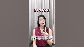 Embedded Questions: Fix This Mistake Now