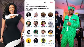 Heated Augement On Serwaa Amihere Xspace With Shatta Wale About Ghana Music Industry