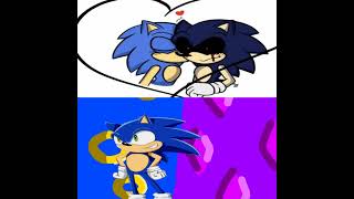 #gottagofast! #fnf  sonic and sonic.exe (xenophanes) go on deviant art