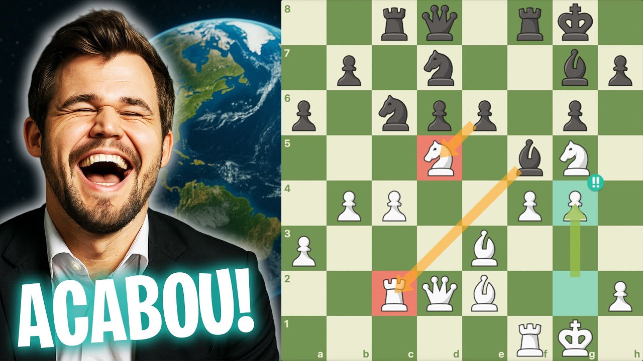 Magnus Carlsen CHOCA O MUNDO AO ZERAR O XADREZ!