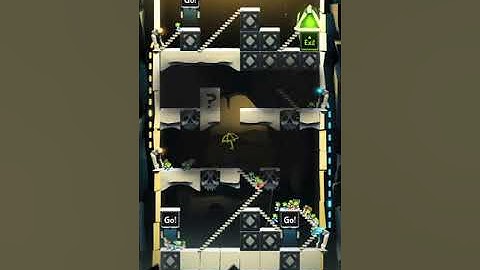 Lemmings. Challenge Levels. Level W 1-17. Walkthrough.