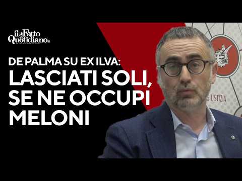 Ex Ilva, De Palma: "Siamo stati lasciati soli, se ne occupi Meloni"