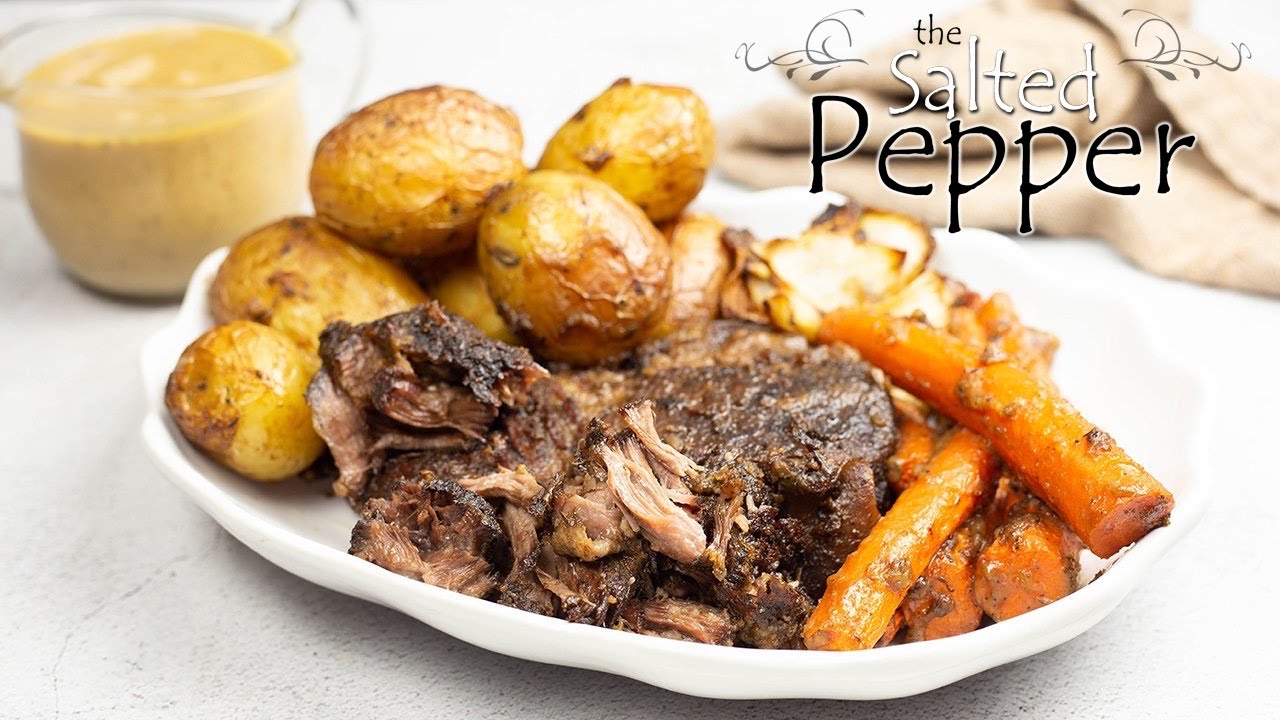 Pot Roast in the Ninja Foodi Grill ~ Keto Style & Regular Style - The  Salted Pepper