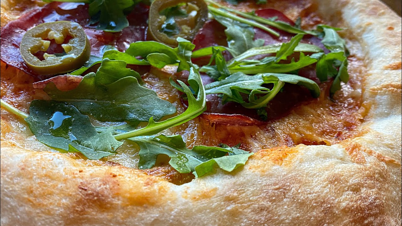 Sourdough Pizza بيتزا بالخميره البلديه