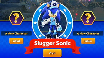 Sonic Dash - Slugger Sonic New Character Unlocked and Fully Upgraded Update All Characters Unlocked