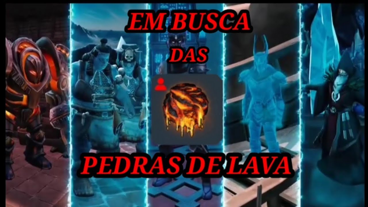 EM BUSCA DAS PEDRAS DE LAVA KefirGames frostborn YouTube