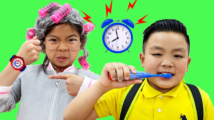 Put On Your Shoes Song Emma & Alex Pretend Play Brushing Teeth Kids Morning Routine  Nursery Rhymes