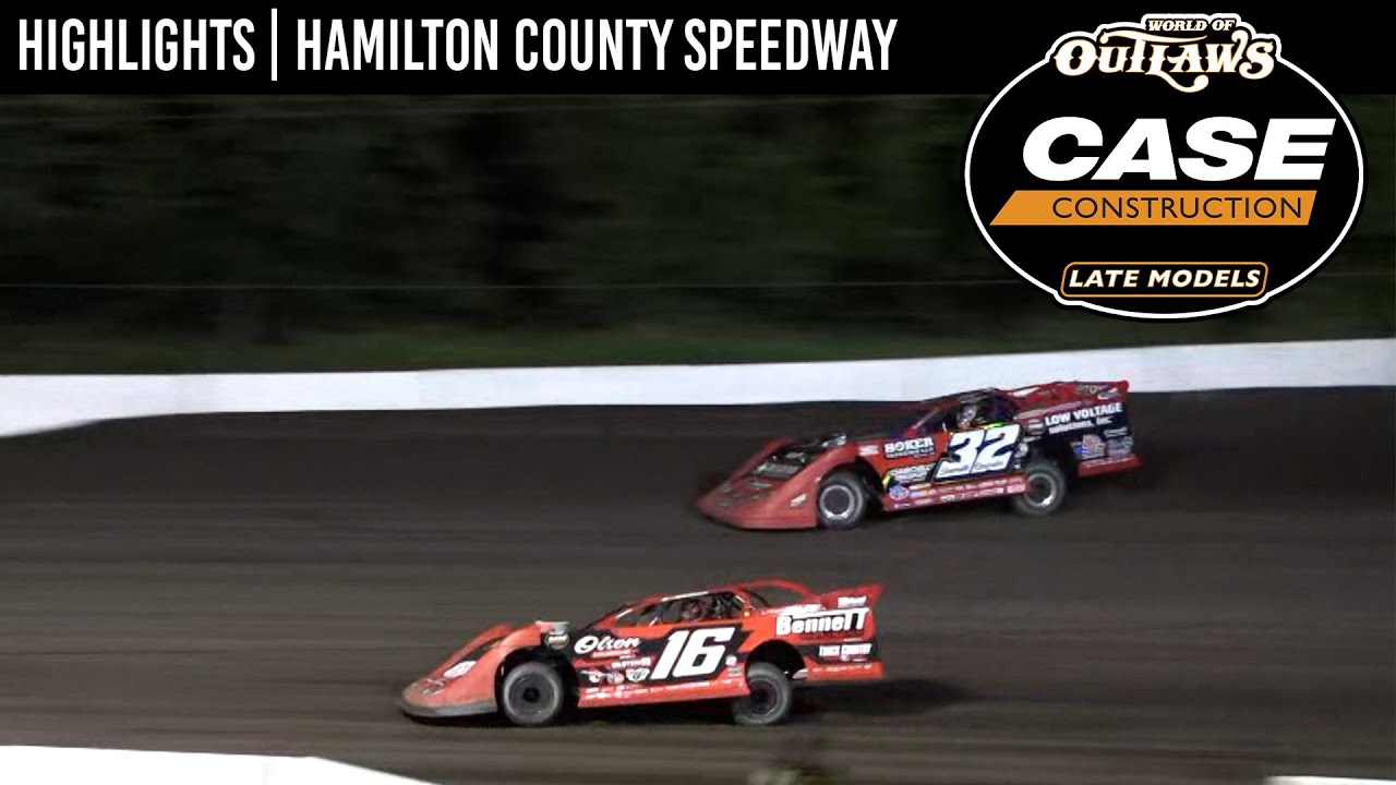 World of Outlaws CASE Construction Late Models Hamilton Co Speedway June 25, 2024