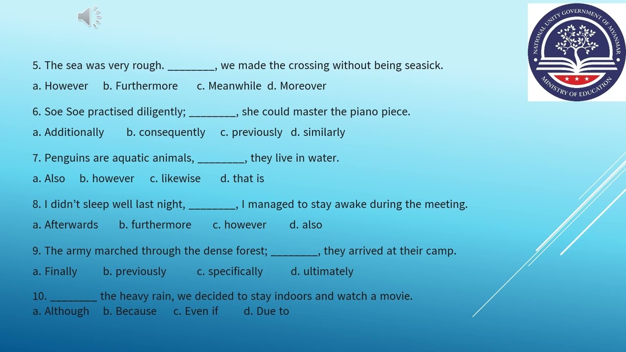 Grade 12 English, Unit 9, Part 4 - YouTube