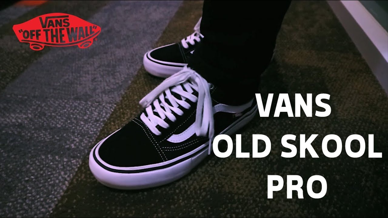 VANS Old Skool Pro BLACK/WHITE - ON 