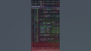 EUROPEAN OPTION PRICE - MONTE CARLO SIMULATION 💹💲👩‍💻 #shorts #finance #trading