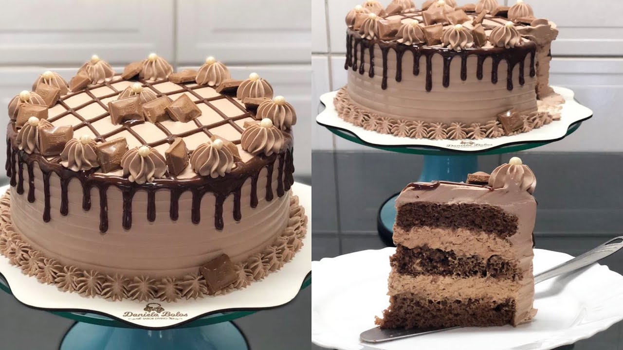 BOLO MOUSSE FLOCADO DE ALPINO SUPER FÁCIL