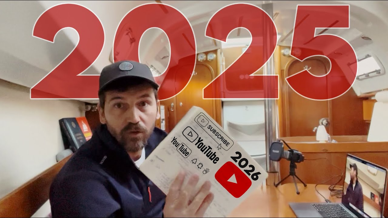 ⁣2025 in barca a vela: numeri, percorso e obiettivi 2026 - In barca con Dario