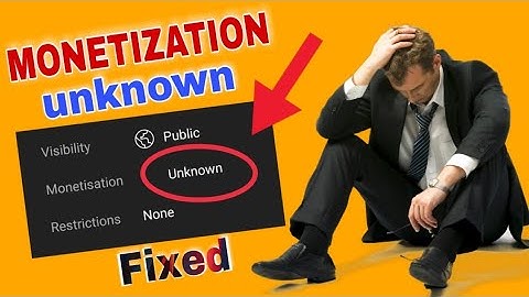 Monetization Unknown error _ Monetization Unknown YouTube ✔ How to Fix Monetization Unknown error