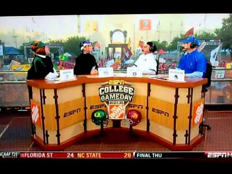 Chris Fowler is Gary Patterson for Halloween - Gam...