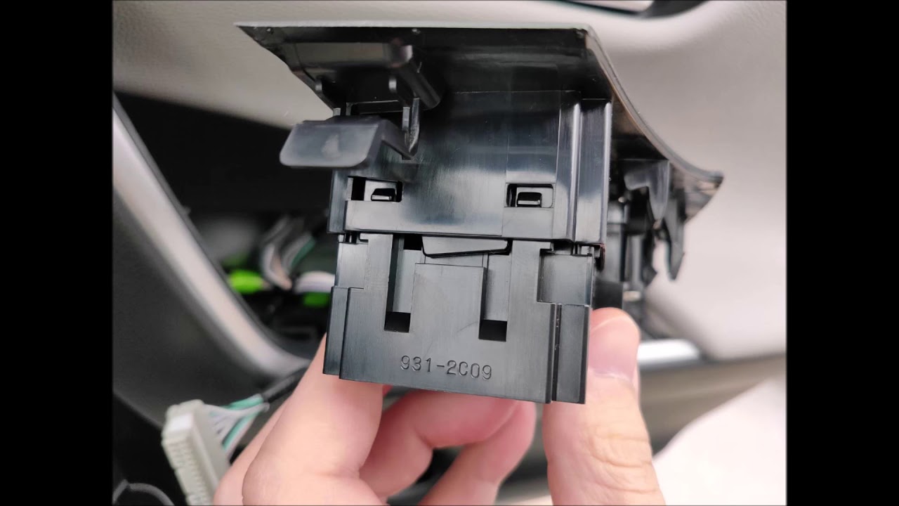 ラブ4 アウターミラースイッチ 84872-30070 トヨタ純正 - YouTube