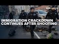 Immigration crackdown continues following D C  shooting