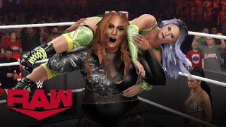 WWE 2K23 RAW NIA JAX VS CANDICE LERAE (W/INDI HARTWELL)