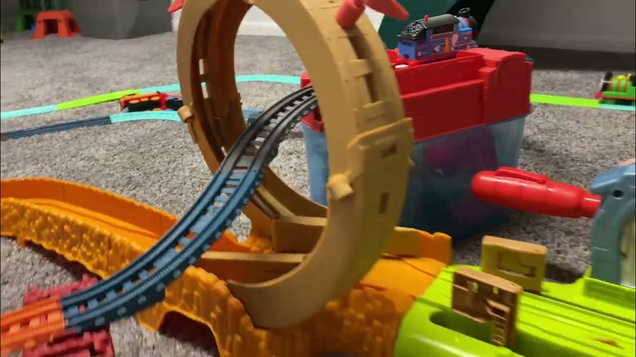 Thomas & Friends - Trackmaster I Creative Build Using Launch and Loop ...