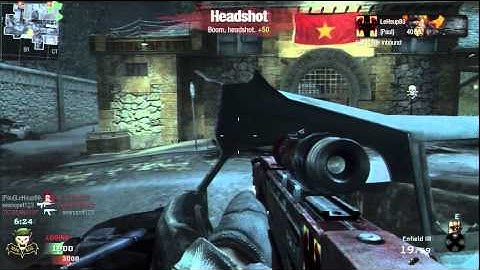 Call of Duty: Black Ops Hanoi 31-13 TDM Assault Rifle Enfield Infared